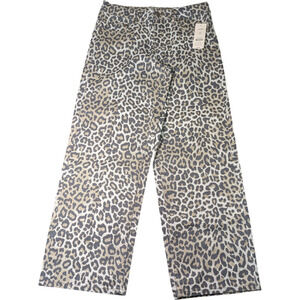Girls Weekend Academy Animal Print Kid's Pants Size 16